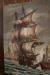 gALLEON OIL PAINTING-BEFORE WORK